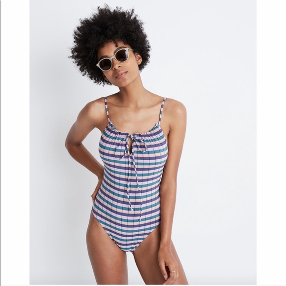 Madewell Other - NEW • Madewell • Second Wave Ruffle Swimsuit Large